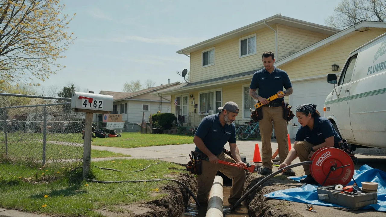 Gas Line Repair in Sawyerville, IL near me